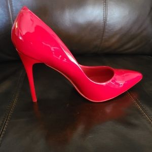 Bella Luna Red Stilletto Heels